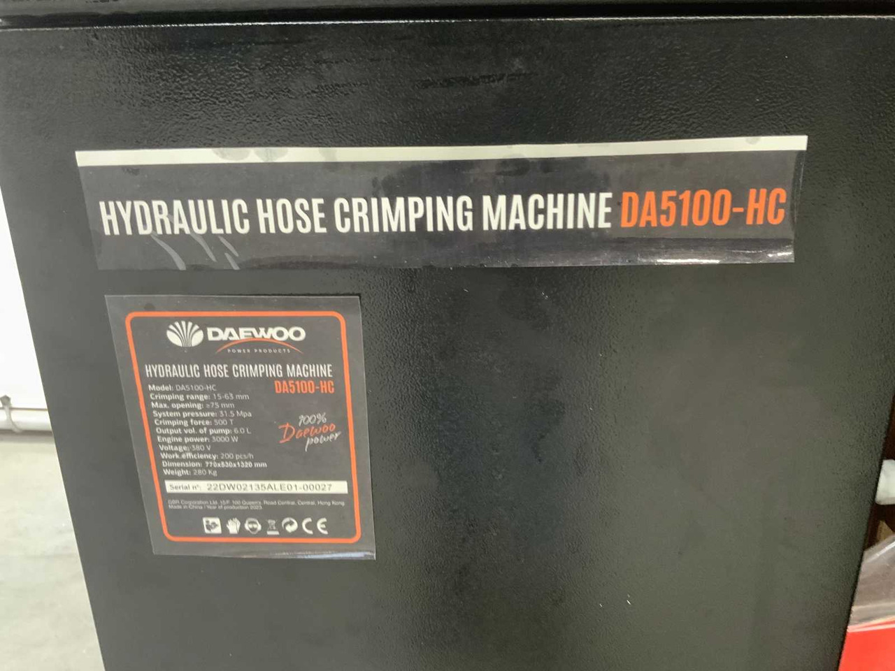 Daewoo DA5100-HC - Utilaje pentru irigaţii: Foto 4 Daewoo DA5100-HC - Utilaje pentru irigaţii: Foto 4