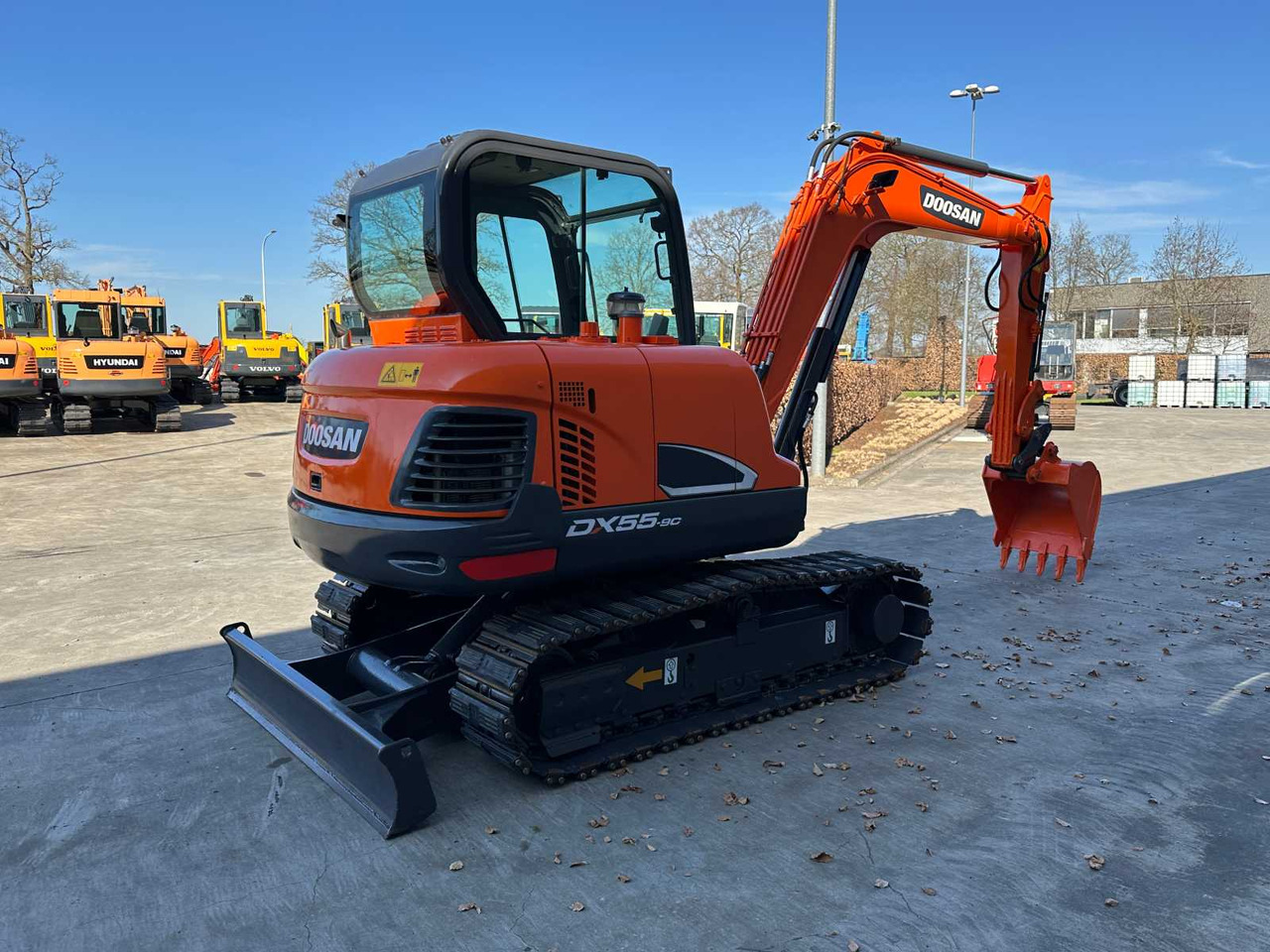 Doosan DX55-9C - Excavator pe şenile: Foto 4 Doosan DX55-9C - Excavator pe şenile: Foto 4