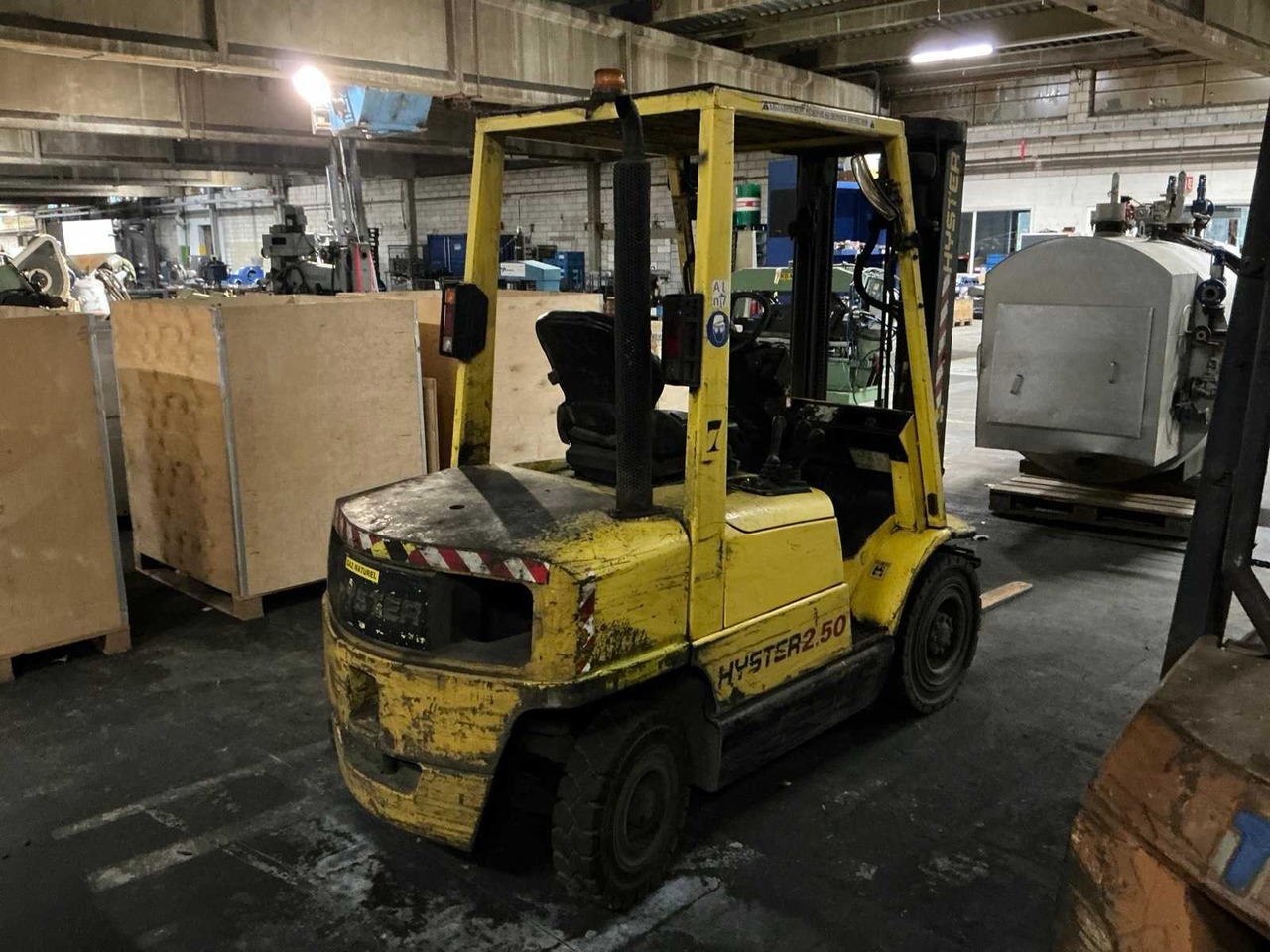 HYSTER H2.50XM FORKLIFT - Motostivuitor: Foto 4 HYSTER H2.50XM FORKLIFT - Motostivuitor: Foto 4