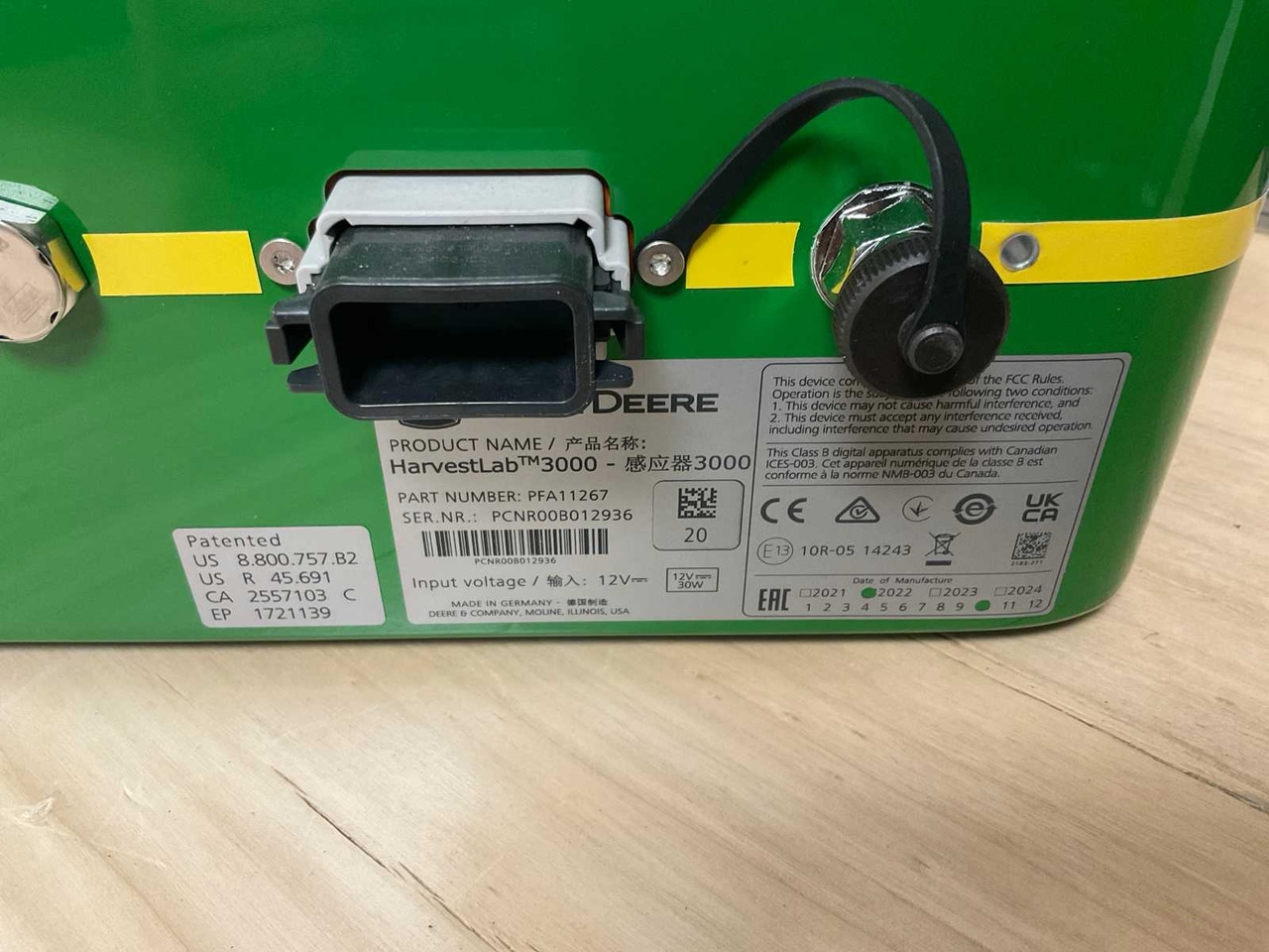 John Deere HarvestLab 3000 - Combină de Recoltat Furaj: Foto 3 John Deere HarvestLab 3000 - Combină de Recoltat Furaj: Foto 3
