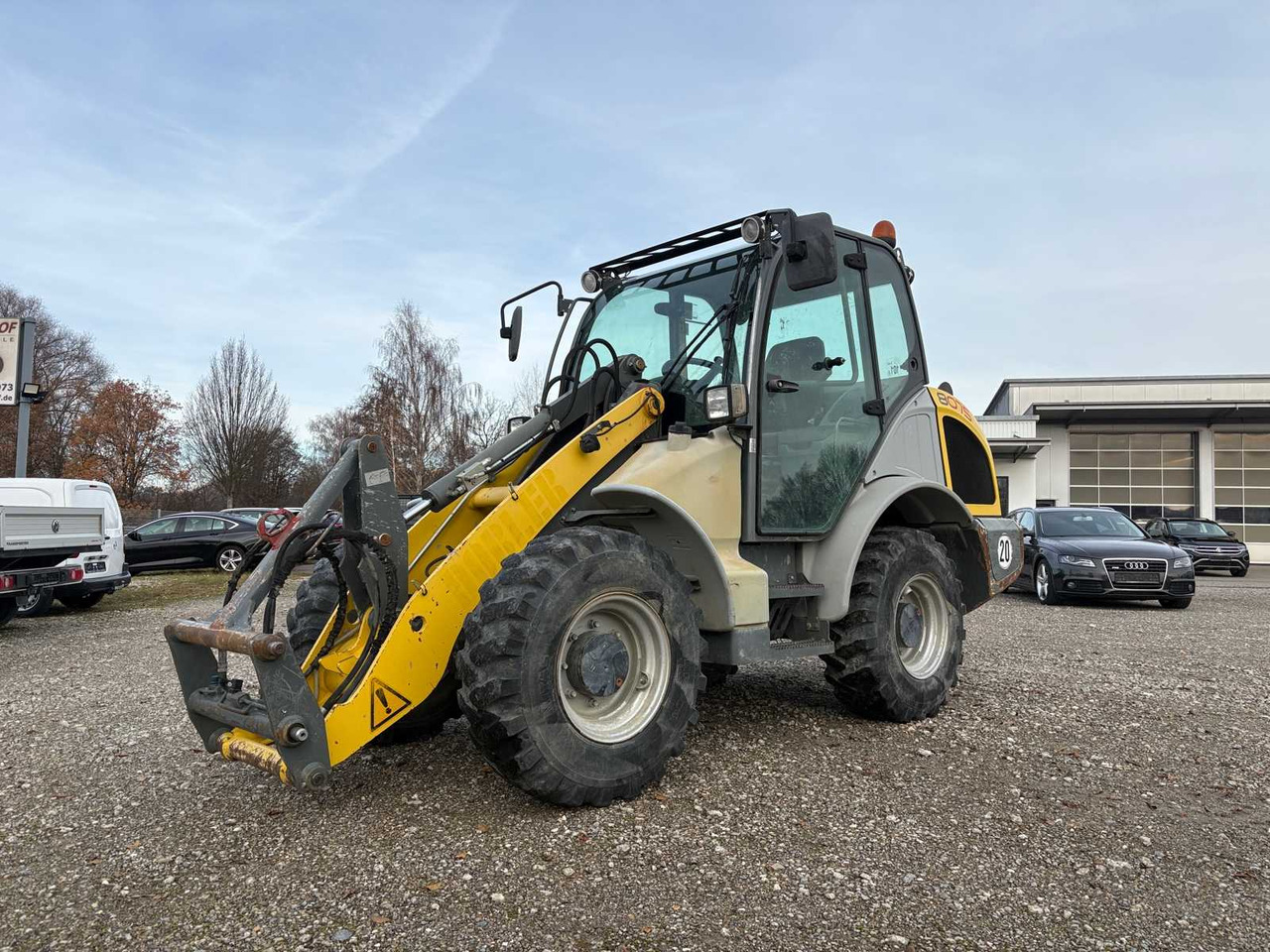 KRAMER 8075 BACKHOE LOADER - Buldoexcavator: Foto 1 KRAMER 8075 BACKHOE LOADER - Buldoexcavator: Foto 1