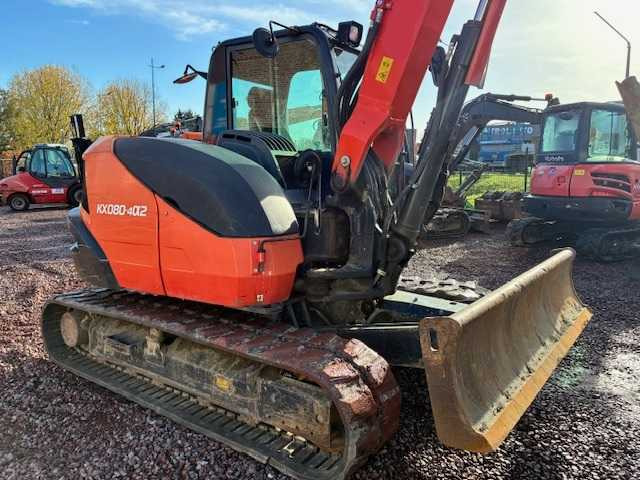 KUBOTA KX 080 MIDI CRAWLER EXCAVATOR 8 TON - Excavator: Foto 3 KUBOTA KX 080 MIDI CRAWLER EXCAVATOR 8 TON - Excavator: Foto 3