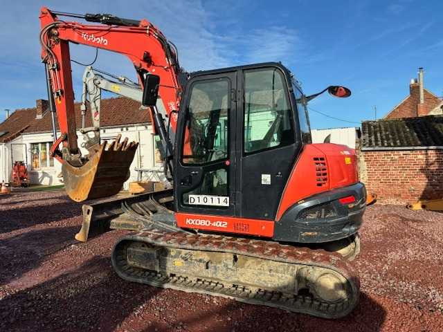 KUBOTA KX 080 MIDI CRAWLER EXCAVATOR 8 TON - Excavator: Foto 4 KUBOTA KX 080 MIDI CRAWLER EXCAVATOR 8 TON - Excavator: Foto 4