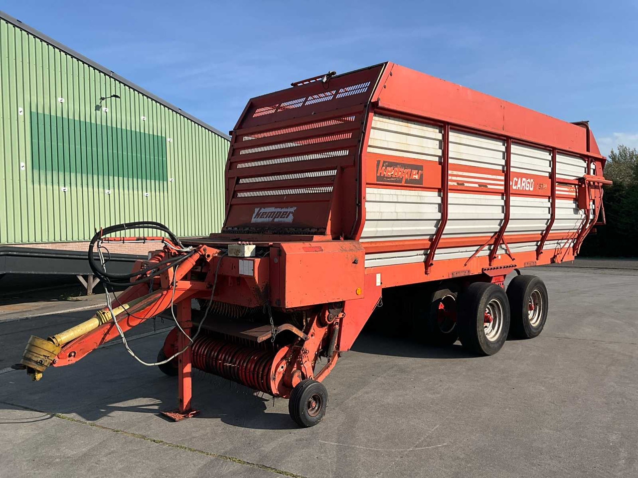 Kemper Cargo L9000 - Remorcă cu autoincarcare: Foto 1 Kemper Cargo L9000 - Remorcă cu autoincarcare: Foto 1