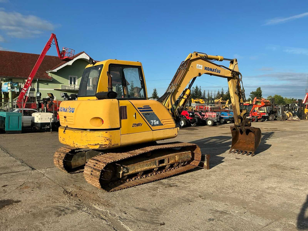 Komatsu PC 75R - Excavator pe şenile: Foto 2 Komatsu PC 75R - Excavator pe şenile: Foto 2
