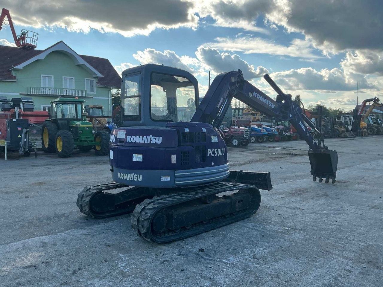 Komatsu PC50 UU-2 - Mini excavator: Foto 1 Komatsu PC50 UU-2 - Mini excavator: Foto 1