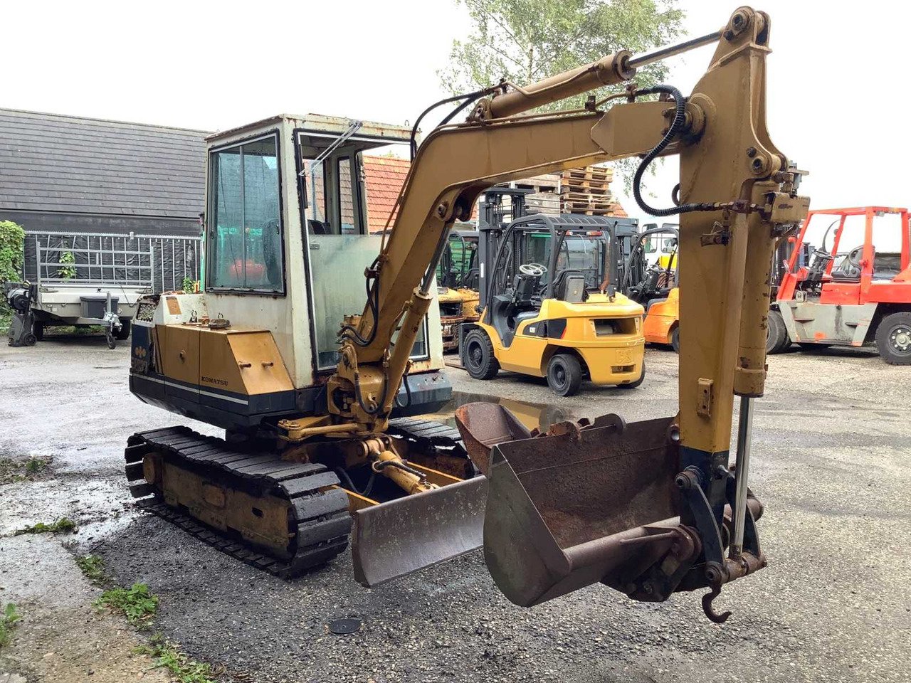 Komatsu pc30 - Mini excavator: Foto 4 Komatsu pc30 - Mini excavator: Foto 4