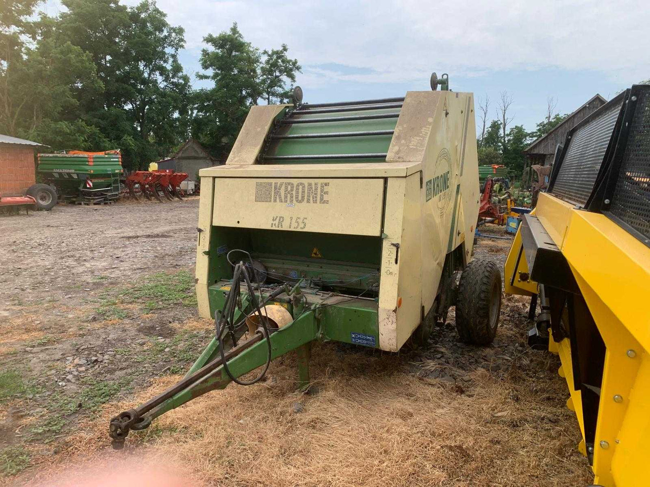 Krone KR 155 - Presă baloţi rotunzi: Foto 2 Krone KR 155 - Presă baloţi rotunzi: Foto 2
