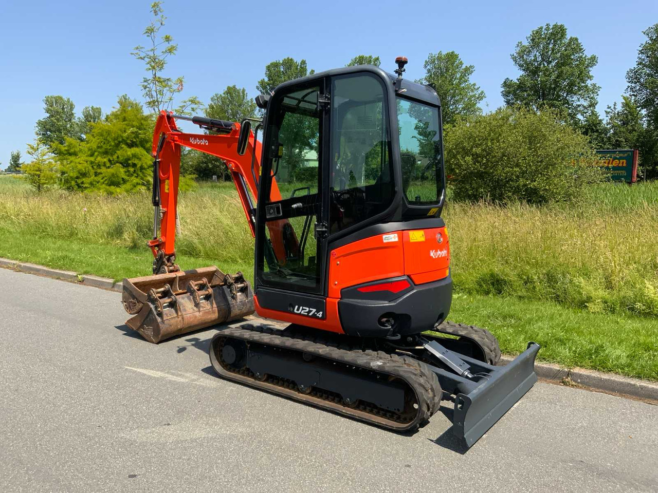Mini excavator Kubota U27-4: Foto 8