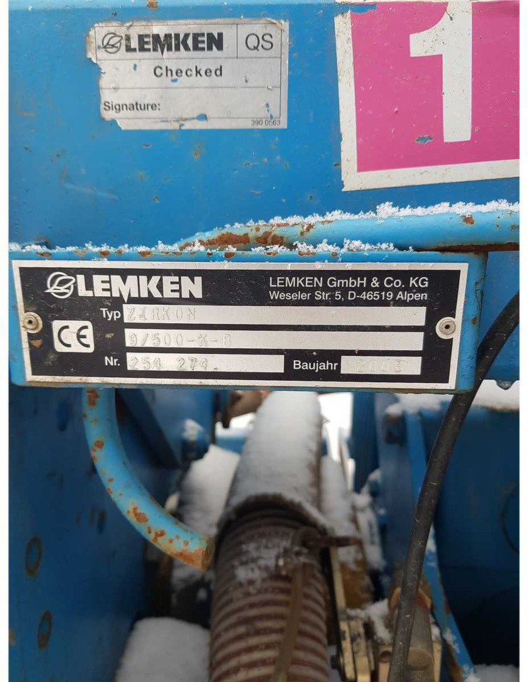 LEMKEN SOLITAIR + ZIRKON - Maşină agricole pentru semanat: Foto 3 LEMKEN SOLITAIR + ZIRKON - Maşină agricole pentru semanat: Foto 3