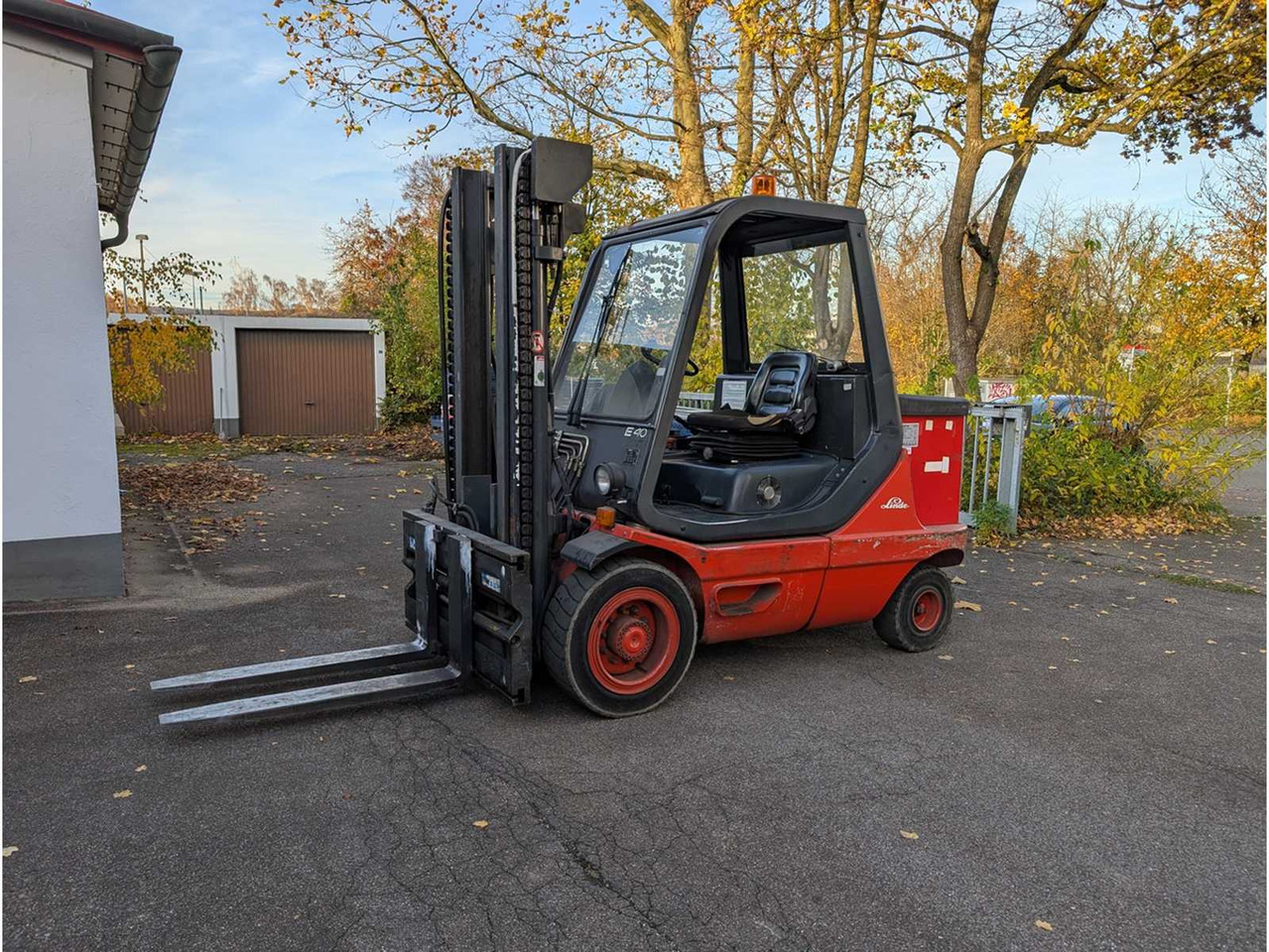 LINDE - E40P - 1995 - ELECTRIC FORKLIFT - Motostivuitor: Foto 1 LINDE - E40P - 1995 - ELECTRIC FORKLIFT - Motostivuitor: Foto 1
