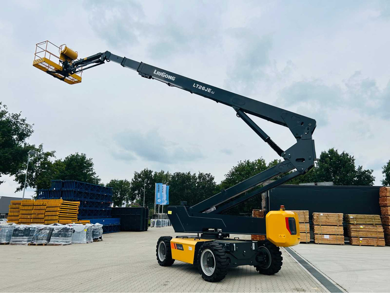 Autopropulsată platformă LIUGONG - 04-2023 - LT26JE-LI - TELESCOPIC BOOM LIFT 28.1M: Foto 7