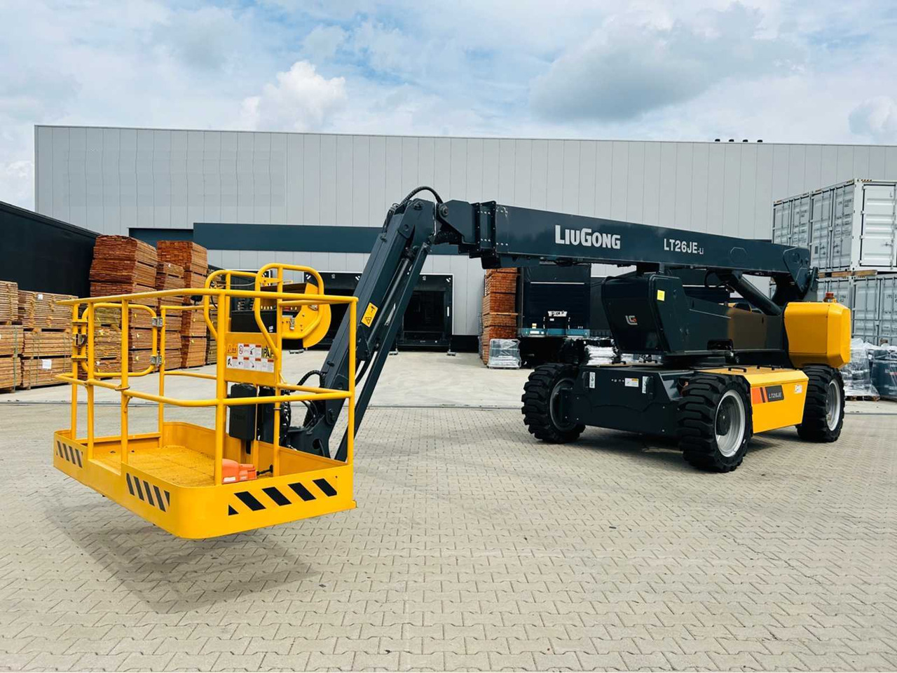 LIUGONG - 04-2023 - LT26JE-LI - TELESCOPIC BOOM LIFT 28.1M - Autopropulsată platformă: Foto 1 LIUGONG - 04-2023 - LT26JE-LI - TELESCOPIC BOOM LIFT 28.1M - Autopropulsată platformă: Foto 1