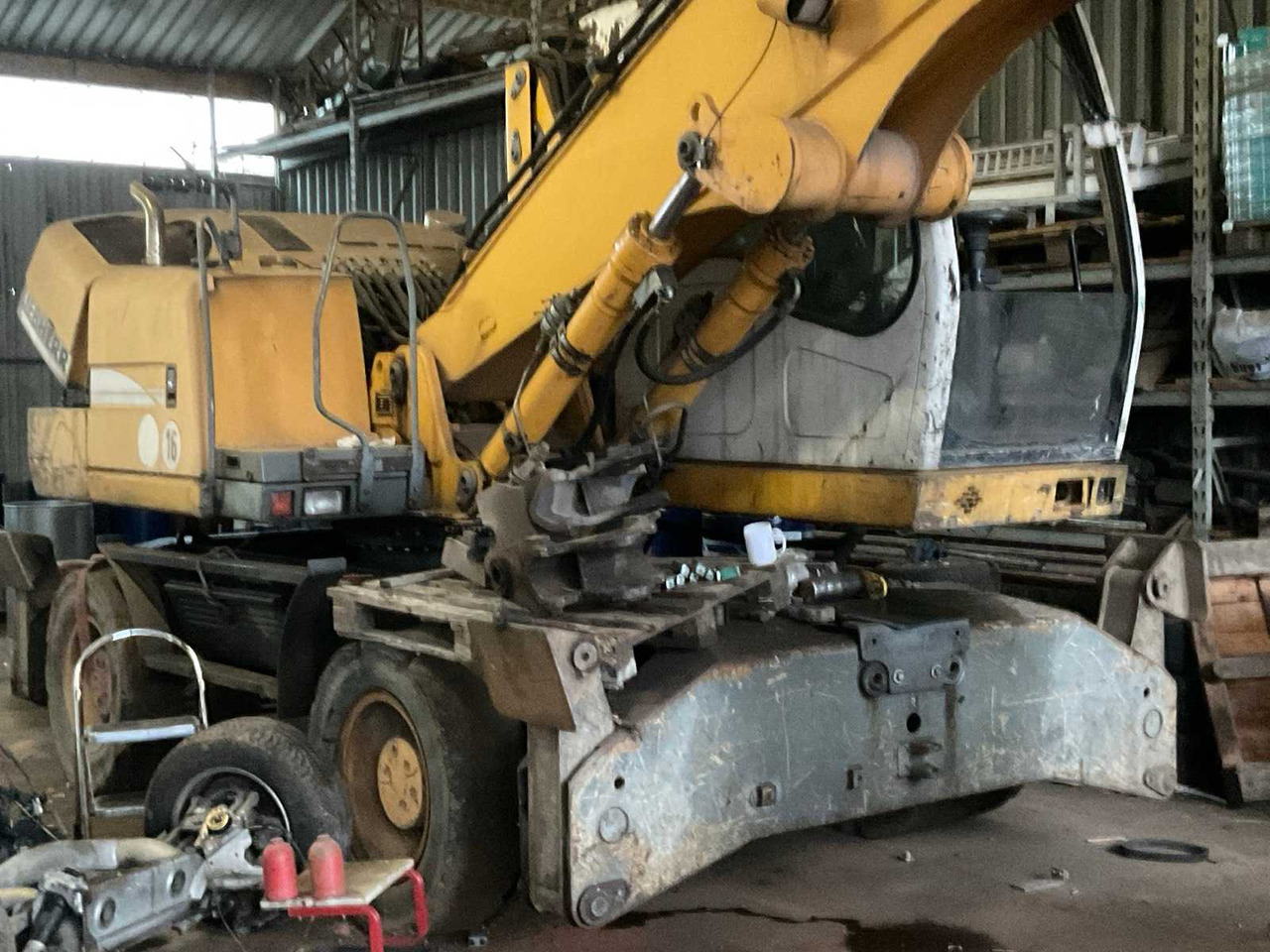 Liebherr A 316 Litronic - Buldoexcavator: Foto 3 Liebherr A 316 Litronic - Buldoexcavator: Foto 3