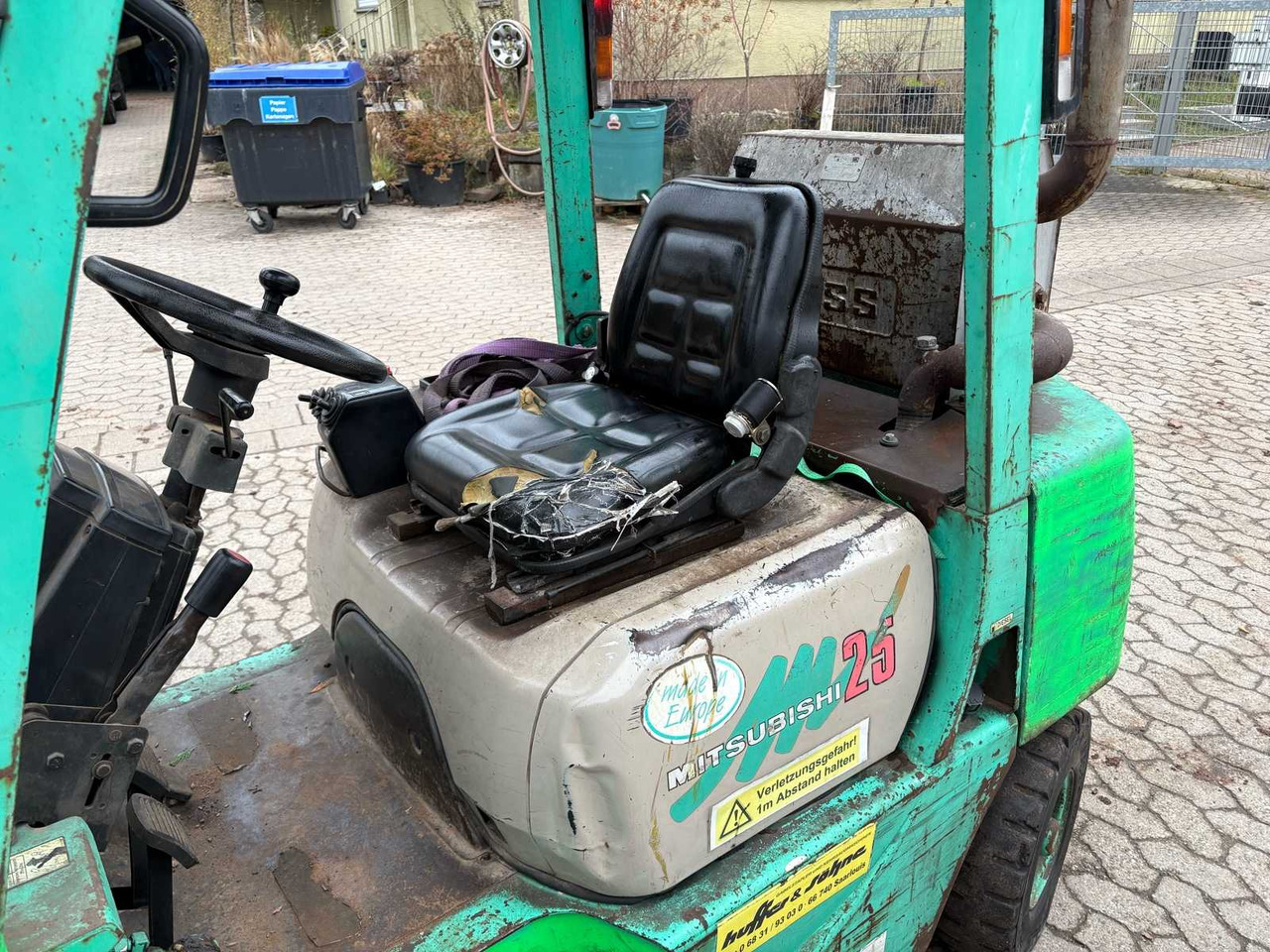 Motostivuitor MITSUBISHI 25 FORKLIFT: Foto 17 Motostivuitor MITSUBISHI 25 FORKLIFT: Foto 17