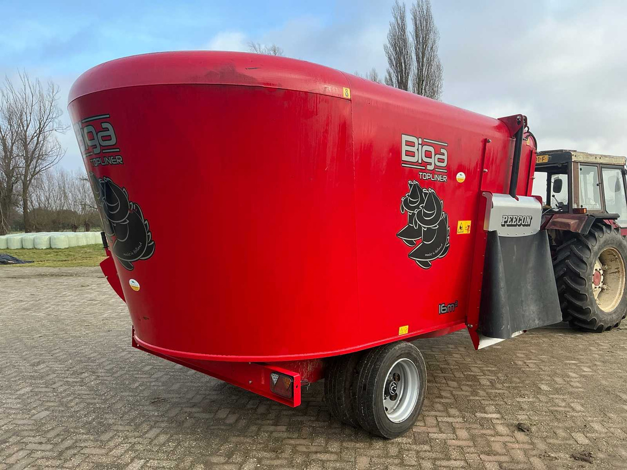 Peecon Biga Topliner 16m3 VMT-160 - Remorcă distribuit furaje: Foto 5 Peecon Biga Topliner 16m3 VMT-160 - Remorcă distribuit furaje: Foto 5