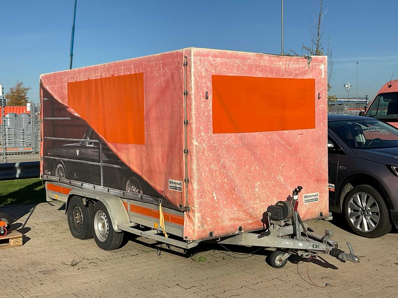 2010 ATEC 2A2500 CAR TRANSPORTER TARPAULIN TRAILER - Remorcă: Foto 2 2010 ATEC 2A2500 CAR TRANSPORTER TARPAULIN TRAILER - Remorcă: Foto 2