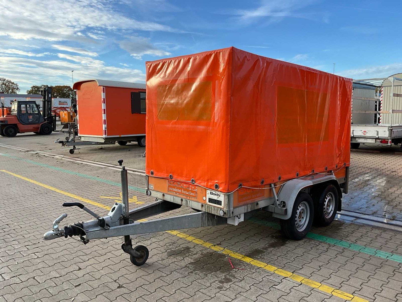 2010 ATEC EB2 2-1 DOUBLE AXLE TARPAULIN TRAILER - Remorcă: Foto 1 2010 ATEC EB2 2-1 DOUBLE AXLE TARPAULIN TRAILER - Remorcă: Foto 1