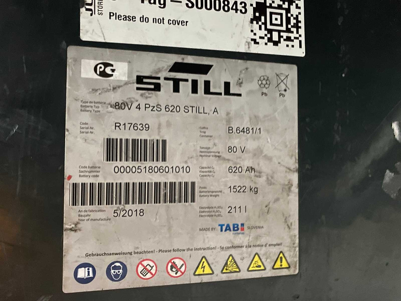 Motostivuitor STILL - RX60-30 - FORKLIFT TRIPLEX - FREE-LIFT - SIDE-SHIFT: Foto 12