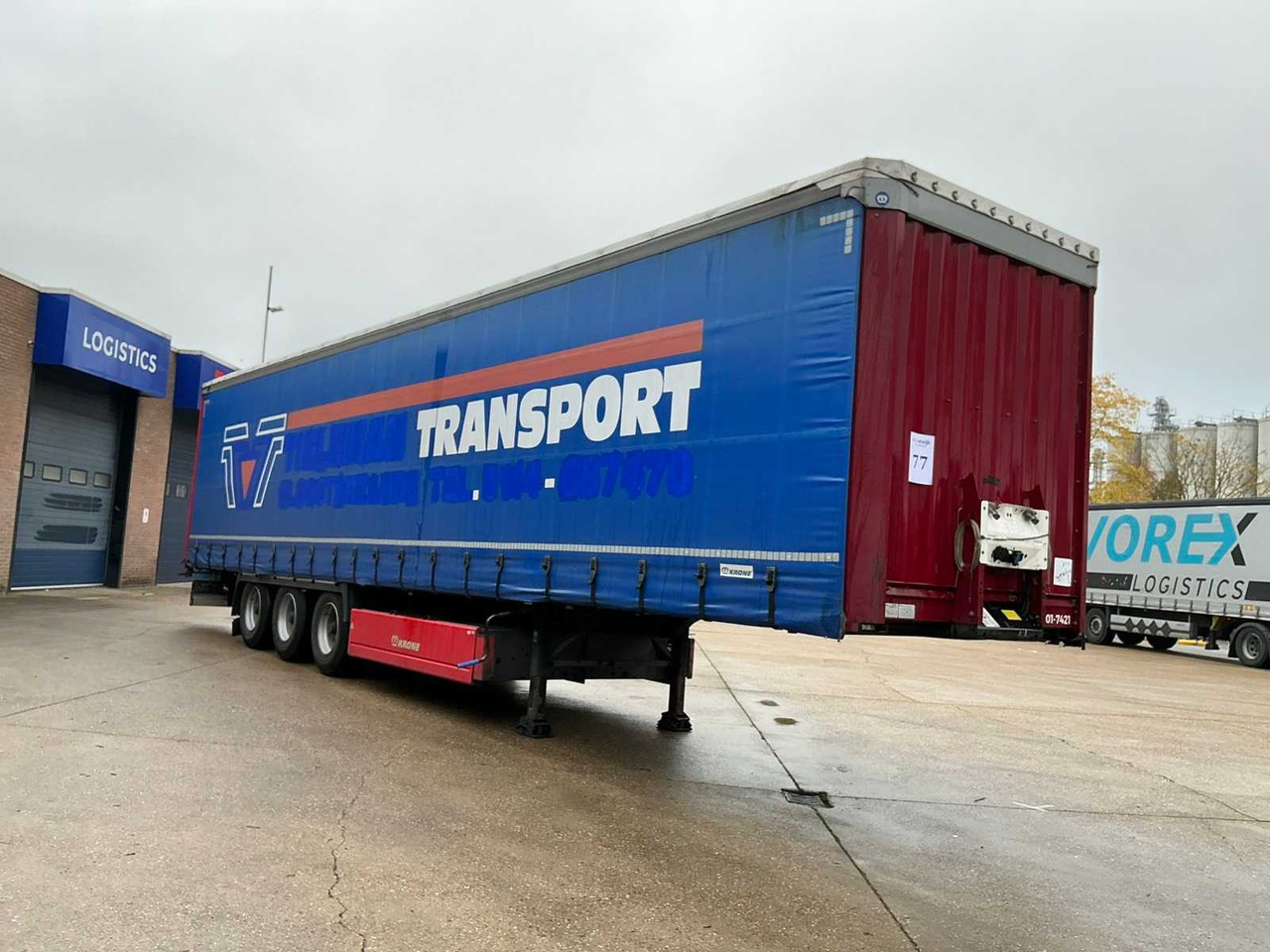 2019 KRONE SD SEMI-TRAILER - Semiremorcă: Foto 4 2019 KRONE SD SEMI-TRAILER - Semiremorcă: Foto 4