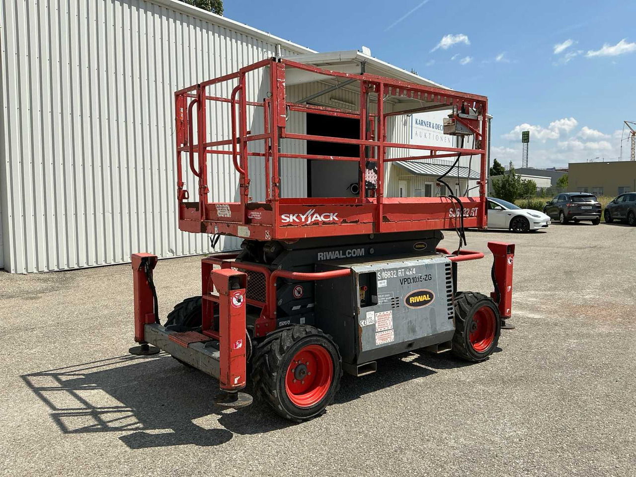 Skyjack SJ6832RT 4x4 - Autopropulsată platformă: Foto 4 Skyjack SJ6832RT 4x4 - Autopropulsată platformă: Foto 4