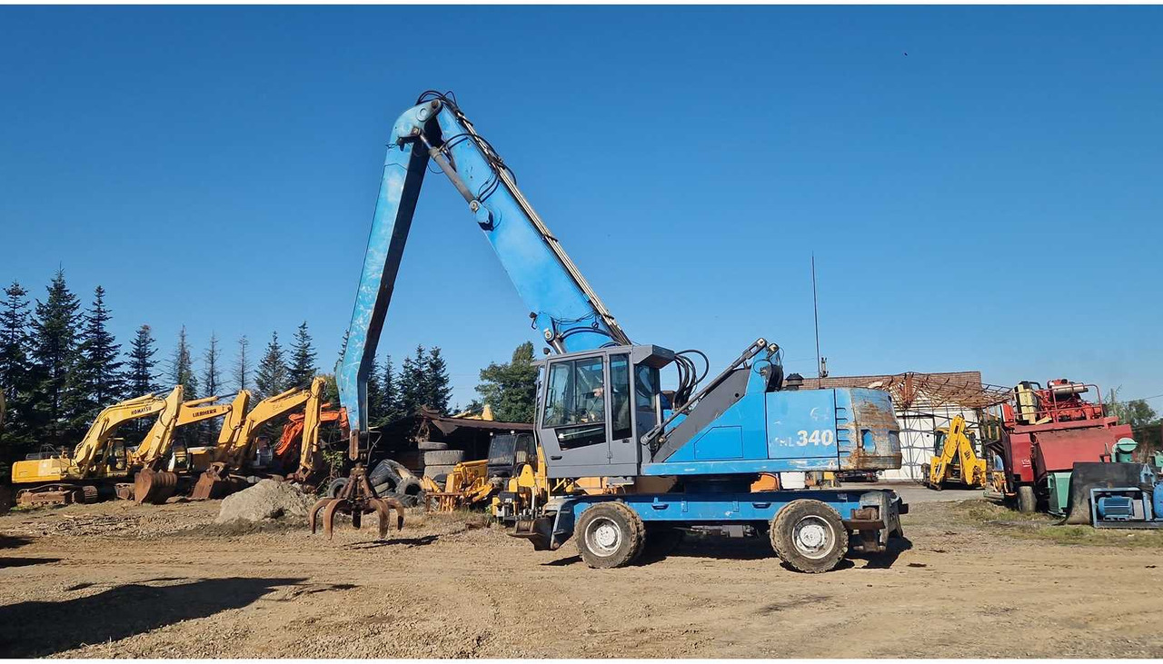 TEREX FUCHS MHL 340 - Excavator pe roţi: Foto 1 TEREX FUCHS MHL 340 - Excavator pe roţi: Foto 1