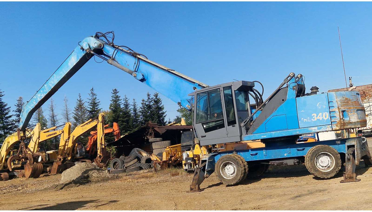 TEREX FUCHS MHL 340 - Excavator pe roţi: Foto 2 TEREX FUCHS MHL 340 - Excavator pe roţi: Foto 2