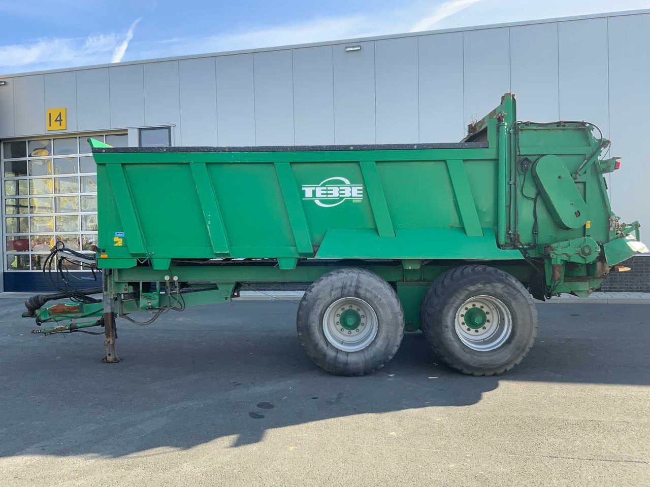 Tebbe HS180 - Maşină de împrăştiat gunoi de grajd: Foto 4 Tebbe HS180 - Maşină de împrăştiat gunoi de grajd: Foto 4