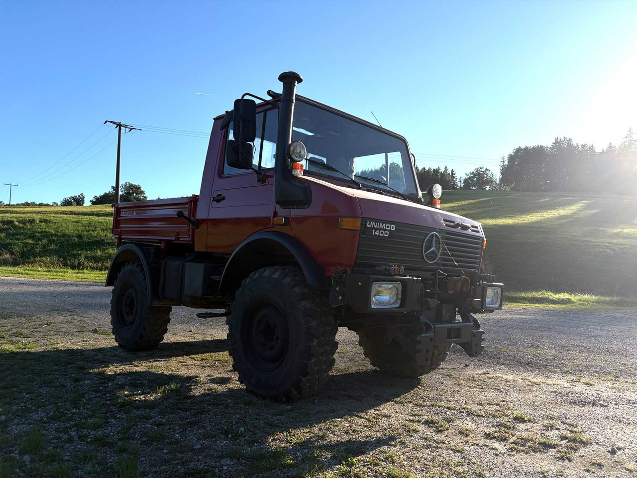 Mercedes-Benz Unimog 1400 (U 427/10) - Utilaje agricole: Foto 1 Mercedes-Benz Unimog 1400 (U 427/10) - Utilaje agricole: Foto 1