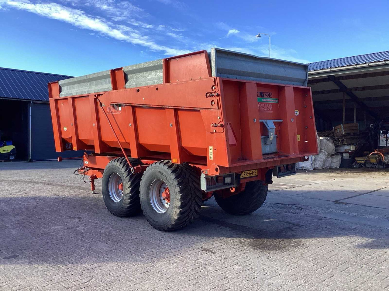 Vaia NL120-S - Remorcă autobasculantă agricolă: Foto 4 Vaia NL120-S - Remorcă autobasculantă agricolă: Foto 4