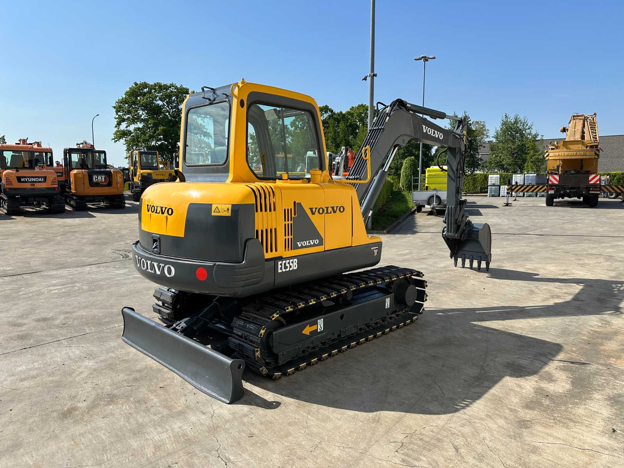 Volvo EC55B - Excavator pe şenile: Foto 4 Volvo EC55B - Excavator pe şenile: Foto 4
