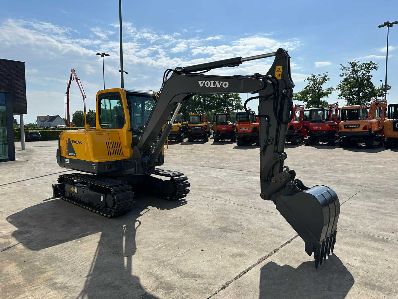 Volvo EC55B - Excavator pe şenile: Foto 3 Volvo EC55B - Excavator pe şenile: Foto 3