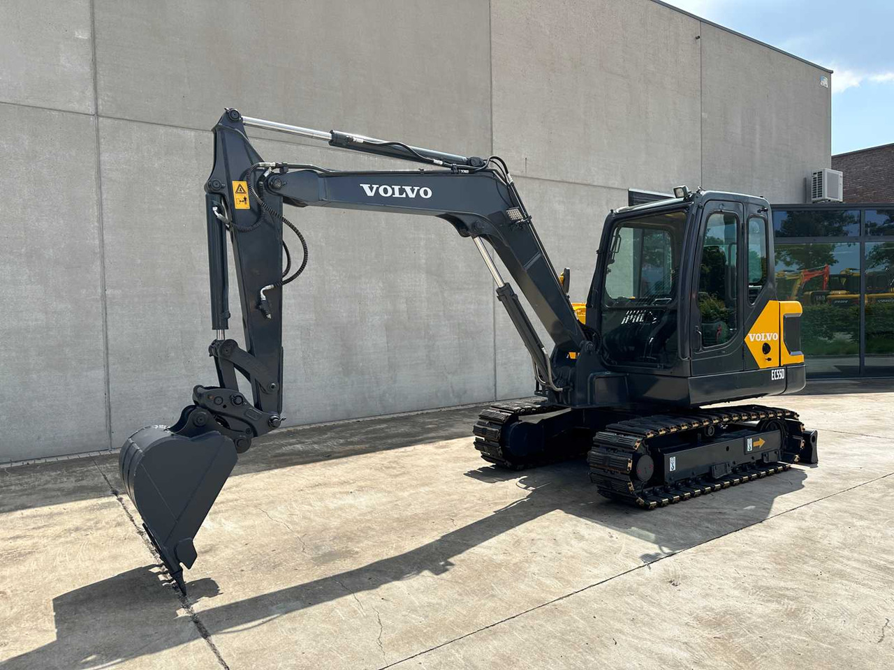 Volvo EC55D - Excavator pe şenile: Foto 1 Volvo EC55D - Excavator pe şenile: Foto 1