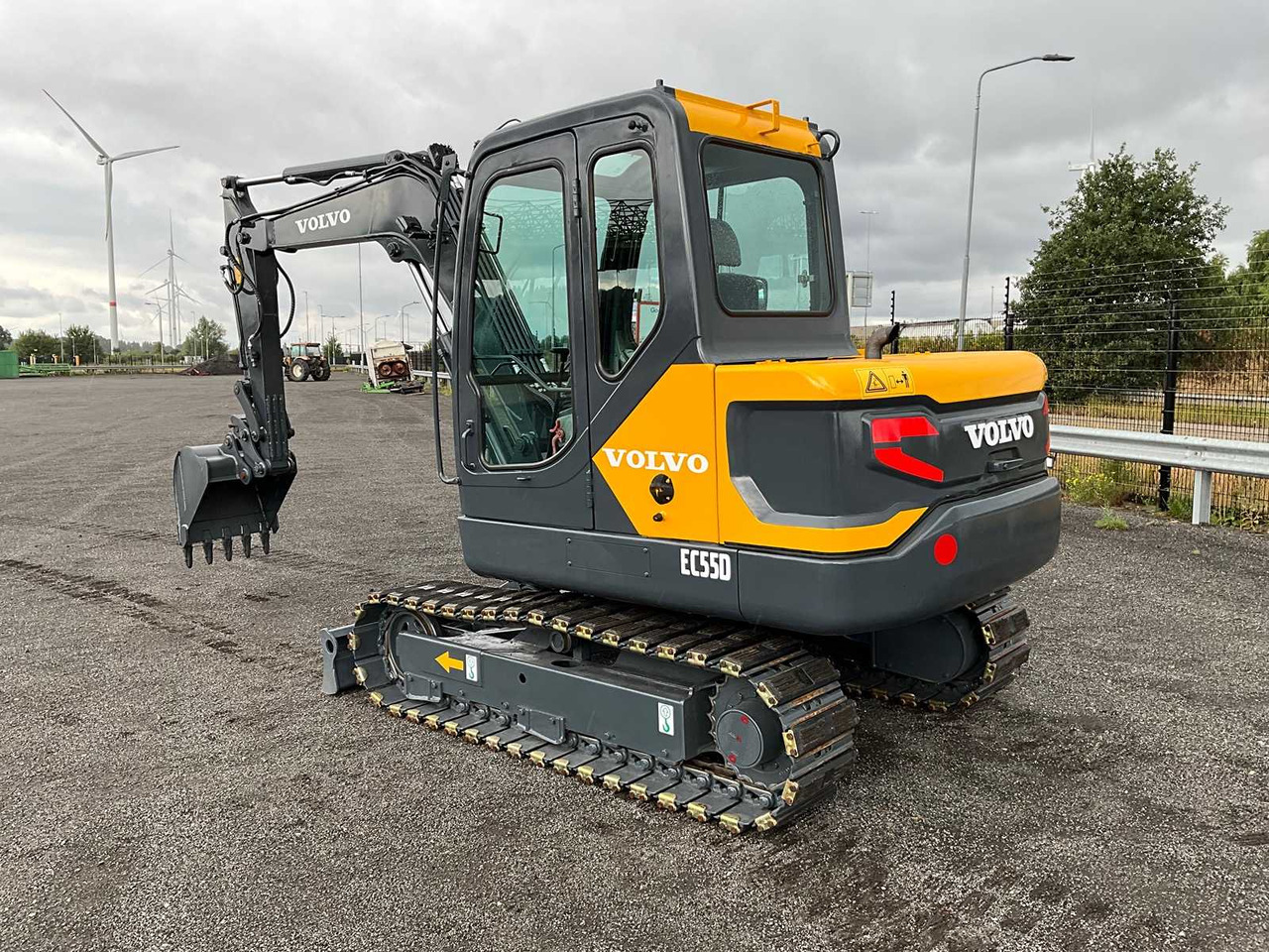Volvo EC55D - Excavator pe şenile: Foto 3 Volvo EC55D - Excavator pe şenile: Foto 3