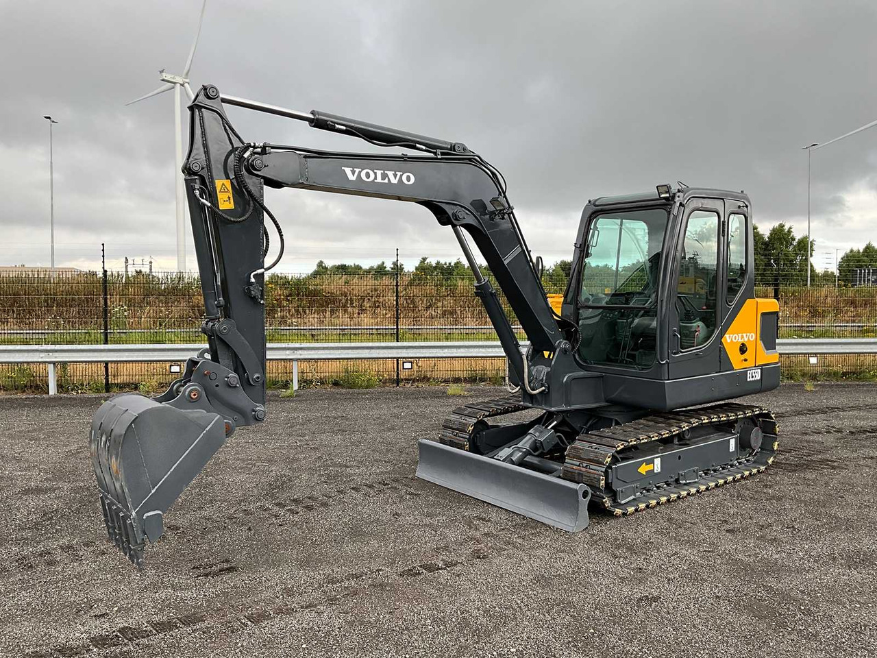 Volvo EC55D - Excavator pe şenile: Foto 1 Volvo EC55D - Excavator pe şenile: Foto 1
