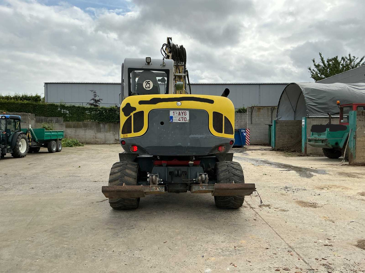 Wacker Neusen 9503 WD - Excavator pe roţi: Foto 4 Wacker Neusen 9503 WD - Excavator pe roţi: Foto 4