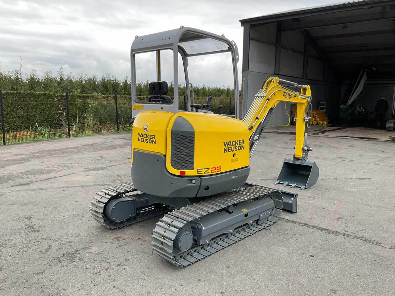 Wacker Neuson EZ28 - Excavator pe şenile: Foto 4 Wacker Neuson EZ28 - Excavator pe şenile: Foto 4