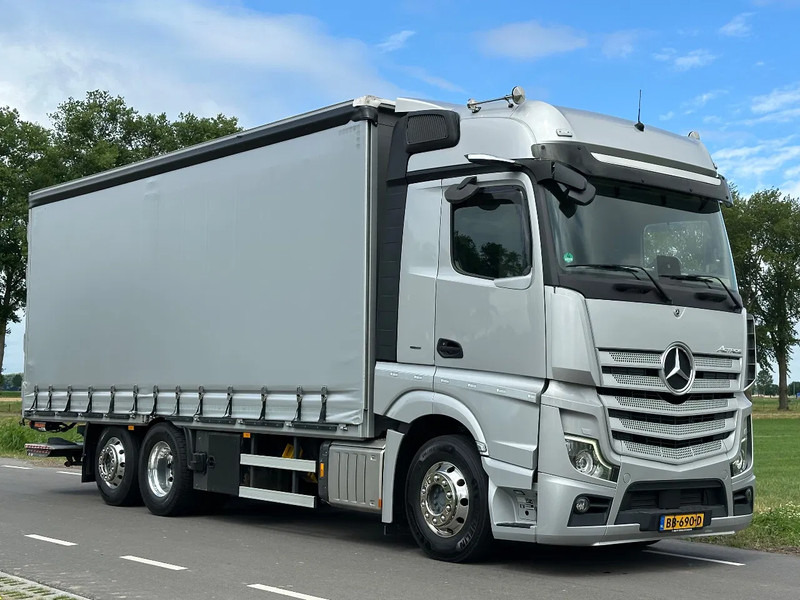 Mercedes-Benz Actros ACTROS 2545LL EURO6. 2021. Schuifzeil Bakwagen met Laadklep. - Camion cu prelată: Foto 5 Mercedes-Benz Actros ACTROS 2545LL EURO6. 2021. Schuifzeil Bakwagen met Laadklep. - Camion cu prelată: Foto 5