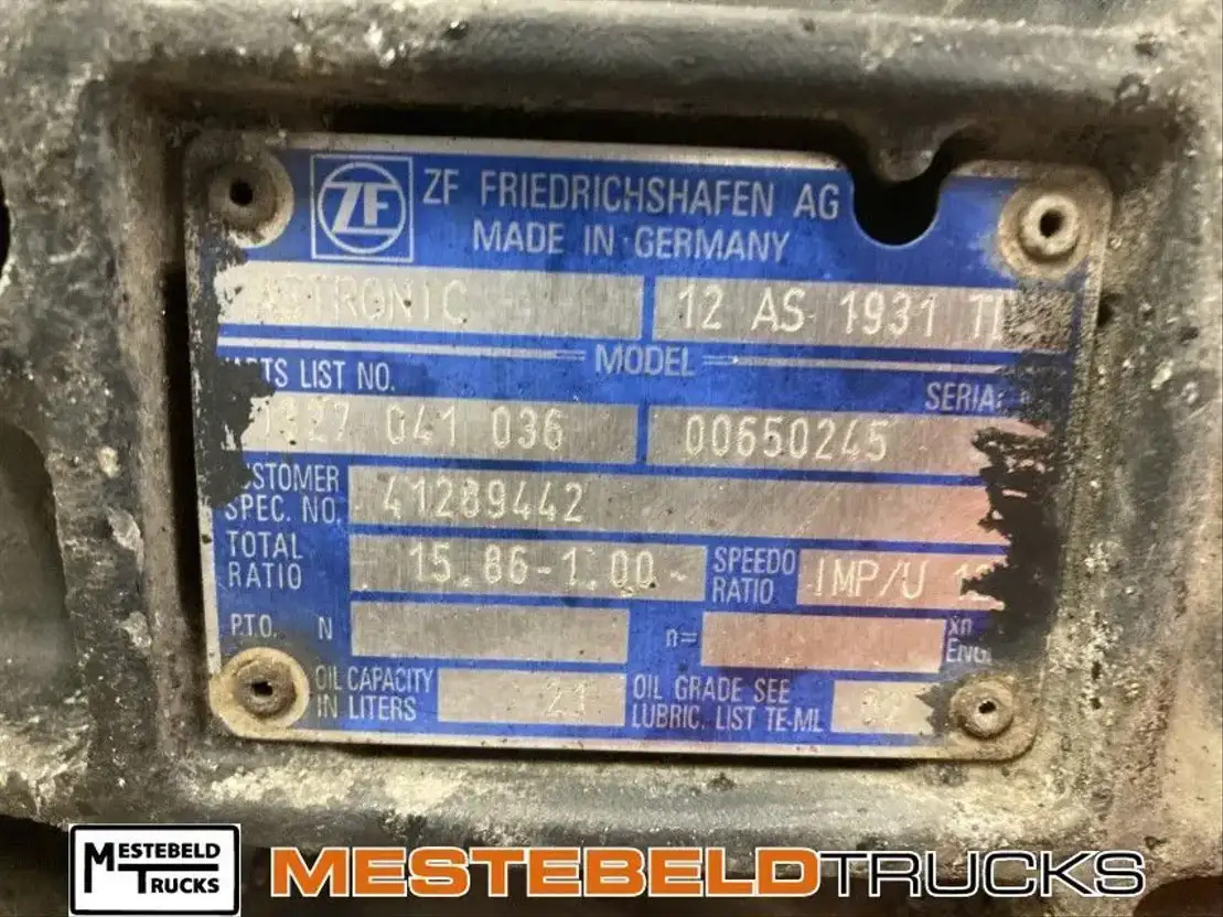 Iveco Versn bak Stralis - Cutie de viteze și piese pentru Camion: Foto 4 Iveco Versn bak Stralis - Cutie de viteze și piese pentru Camion: Foto 4