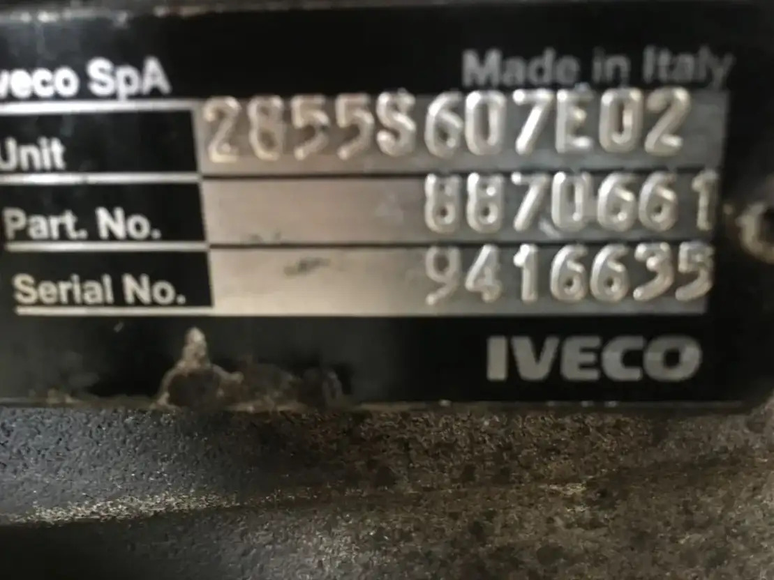 Iveco Versnellingsbak 2855.6 - Cutie de viteze și piese pentru Camion: Foto 4 Iveco Versnellingsbak 2855.6 - Cutie de viteze și piese pentru Camion: Foto 4
