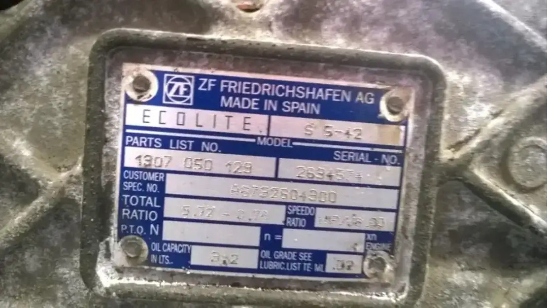 Mercedes-Benz Versnellingsbakbak ZF S5-42 Atego - Cutie de viteze și piese pentru Camion: Foto 3 Mercedes-Benz Versnellingsbakbak ZF S5-42 Atego - Cutie de viteze și piese pentru Camion: Foto 3