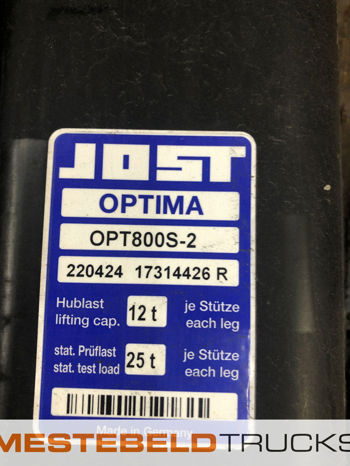Trailor Set steunpoten Jost Opitma - Cadru/ Şasiu pentru Camion: Foto 3 Trailor Set steunpoten Jost Opitma - Cadru/ Şasiu pentru Camion: Foto 3