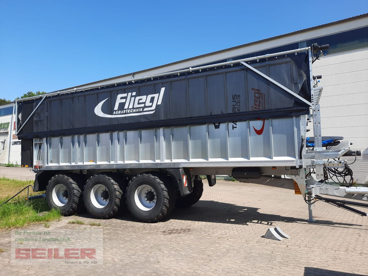 Fliegl ASW 391 TAURUS FOX 50m³ ZWL + Top Lift Light - Remorcă cu autoincarcare: Foto 1 Fliegl ASW 391 TAURUS FOX 50m³ ZWL + Top Lift Light - Remorcă cu autoincarcare: Foto 1