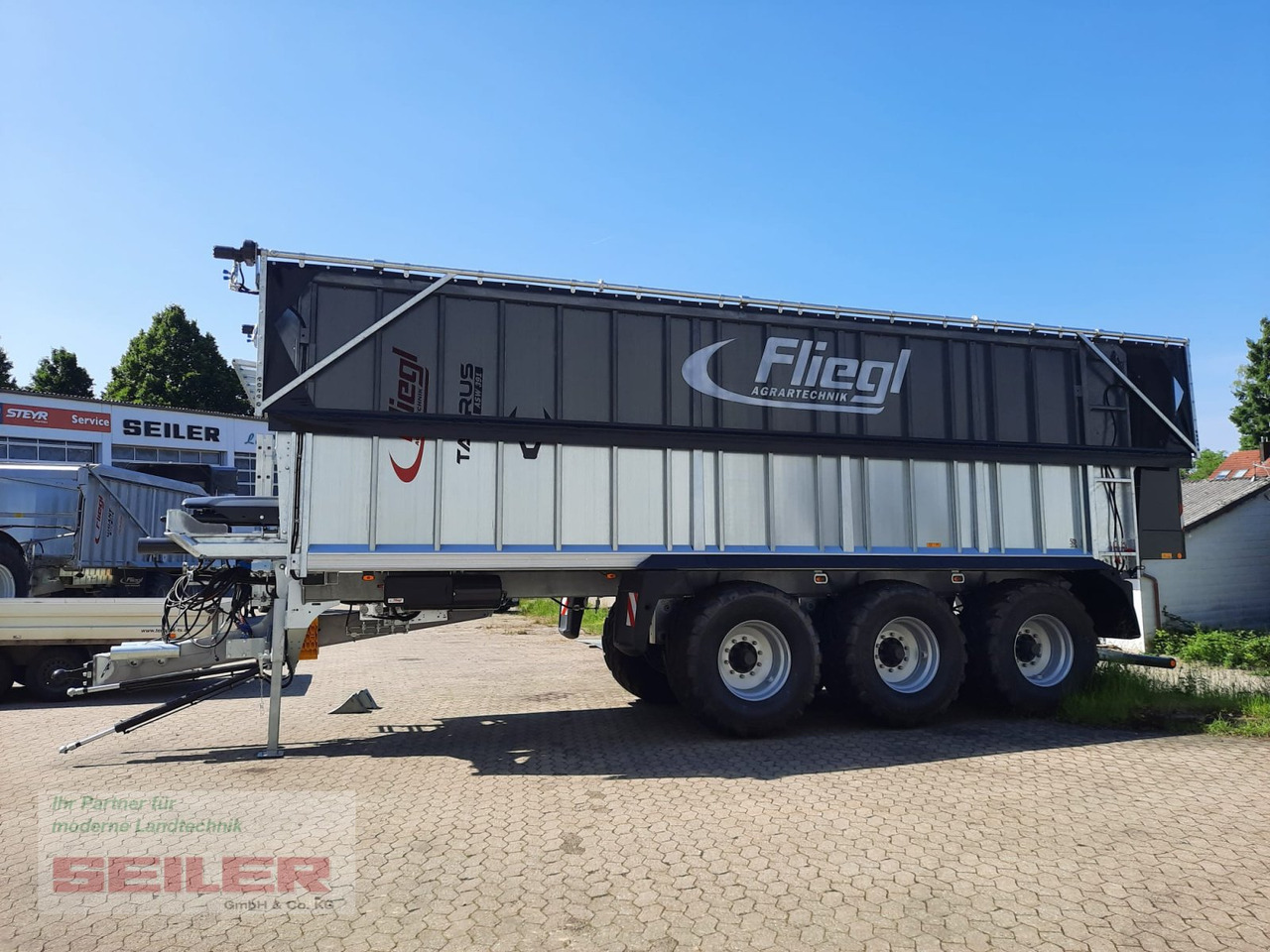 Fliegl ASW 391 TAURUS FOX 50m³ ZWL + Top Lift Light - Remorcă cu autoincarcare: Foto 2 Fliegl ASW 391 TAURUS FOX 50m³ ZWL + Top Lift Light - Remorcă cu autoincarcare: Foto 2