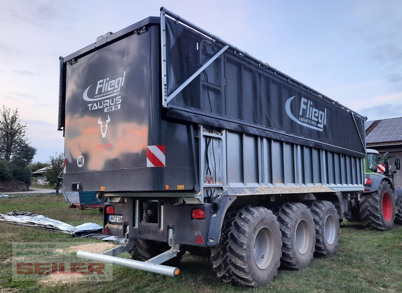 Fliegl ASW 391 TAURUS FOX 50m³ + elektr. ZWL + ISOBUS + Top Lift Light - Remorcă cu autoincarcare: Foto 1 Fliegl ASW 391 TAURUS FOX 50m³ + elektr. ZWL + ISOBUS + Top Lift Light - Remorcă cu autoincarcare: Foto 1