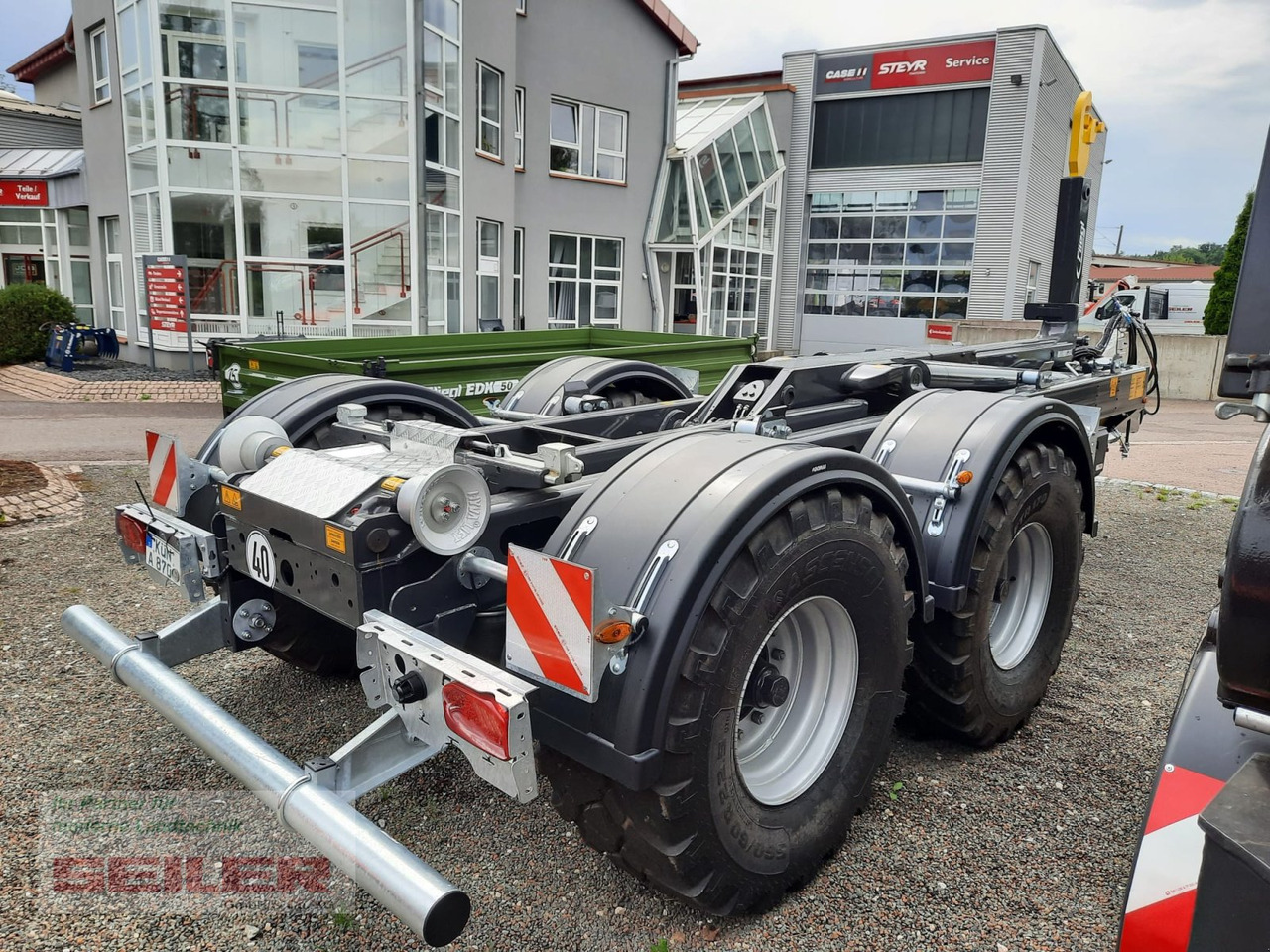 Fliegl HKL 22 Jumbo Abrollkipper - Remorcă abroll/ Skiploader: Foto 3 Fliegl HKL 22 Jumbo Abrollkipper - Remorcă abroll/ Skiploader: Foto 3