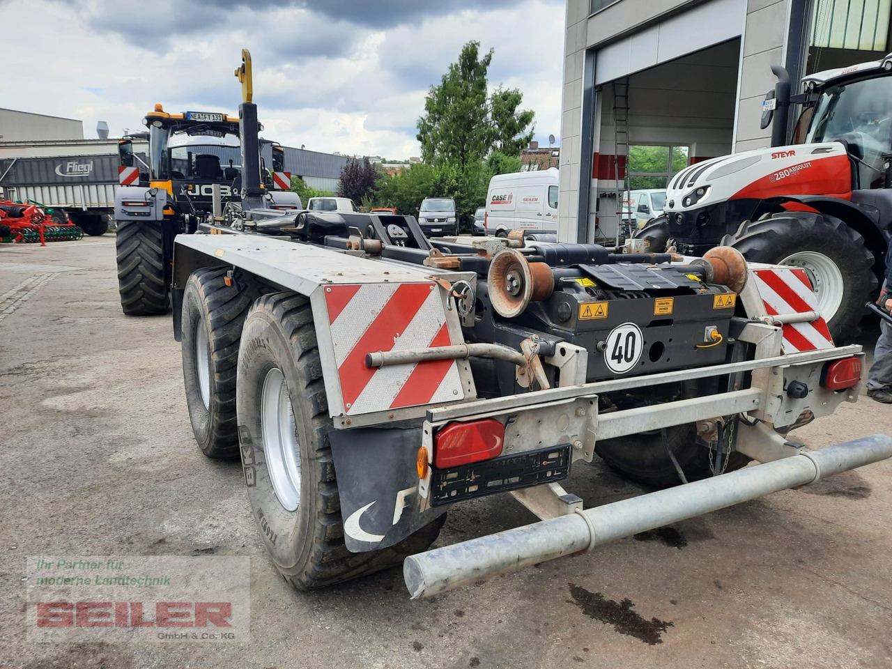Fliegl HKL 22 Tandem - Remorcă abroll/ Skiploader: Foto 3 Fliegl HKL 22 Tandem - Remorcă abroll/ Skiploader: Foto 3