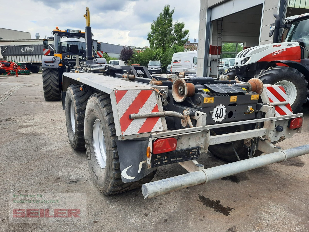 Fliegl HKL 22 Tandem - Remorcă abroll/ Skiploader: Foto 5 Fliegl HKL 22 Tandem - Remorcă abroll/ Skiploader: Foto 5