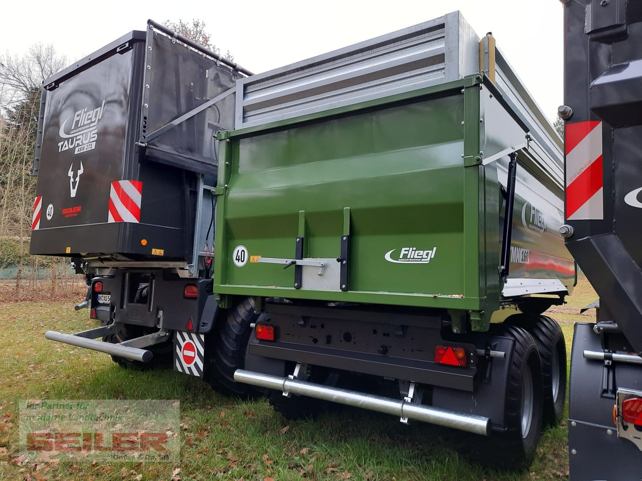 Fliegl TMK 160 FOX 25 m² - Remorcă autobasculantă agricolă: Foto 3 Fliegl TMK 160 FOX 25 m² - Remorcă autobasculantă agricolă: Foto 3