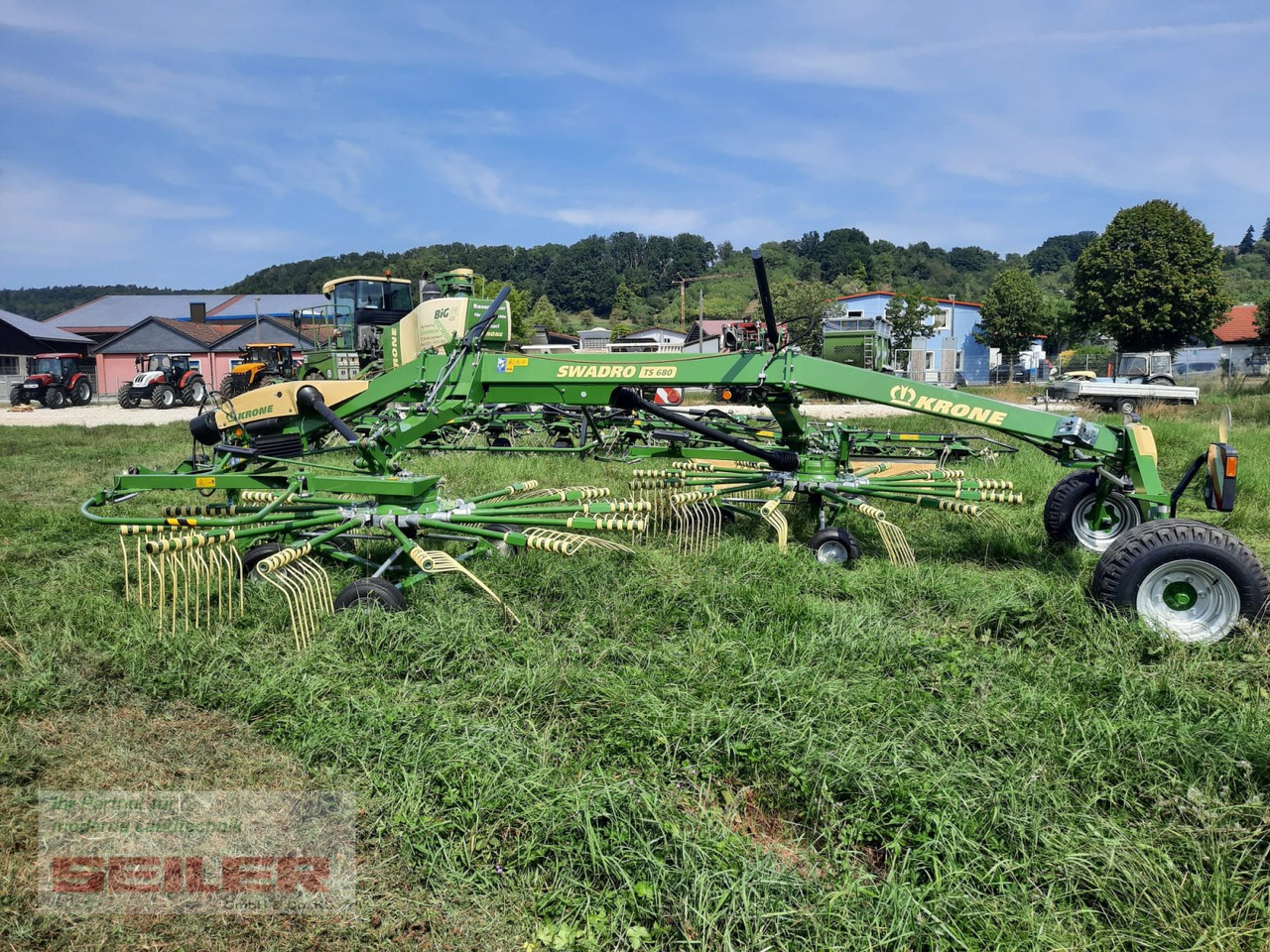 Krone Swadro TS 680 - Maşină de întors fânul: Foto 5 Krone Swadro TS 680 - Maşină de întors fânul: Foto 5